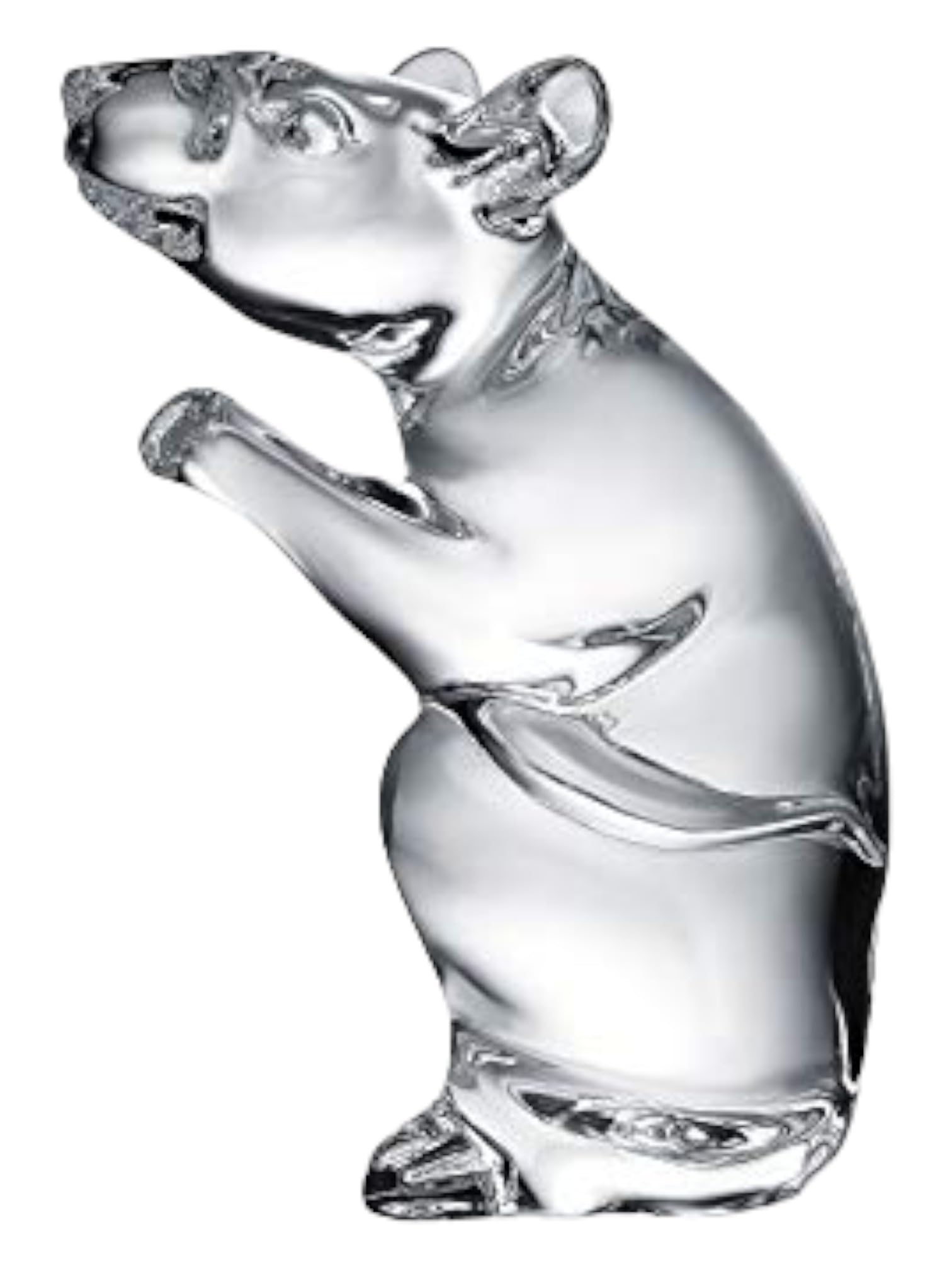 Baccarat Crystal Zodiaque Clear Mouse 2020 Figurine #2813060 - Zodiac Collectible, Luxury Home Decor for Office Desk & Gift Giving
