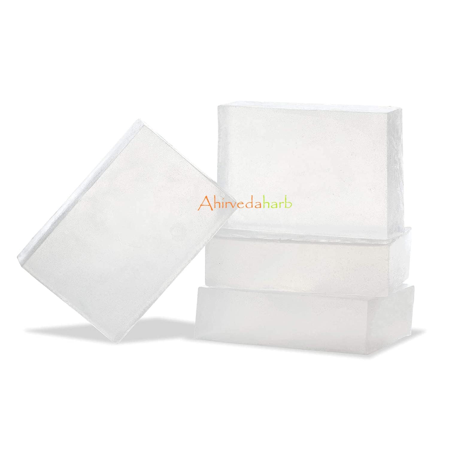 AHIRVEDAHARB Ultra Clear Melt and Pour Soap Base - 400gm Transparent Natural Soap Making Supplies, Paraben & Alcohol Free | Perfect for DIY Handmade Soaps, Gifts, and Spa Treatments