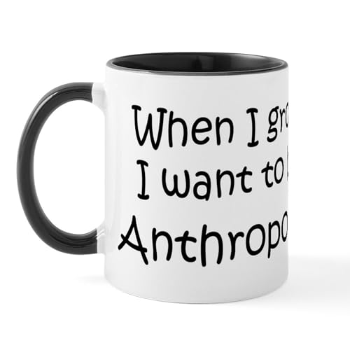 White/Black Inside - Grow Up Anthropologist Mug