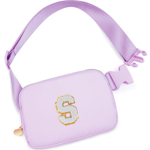 Lavender - White Initial