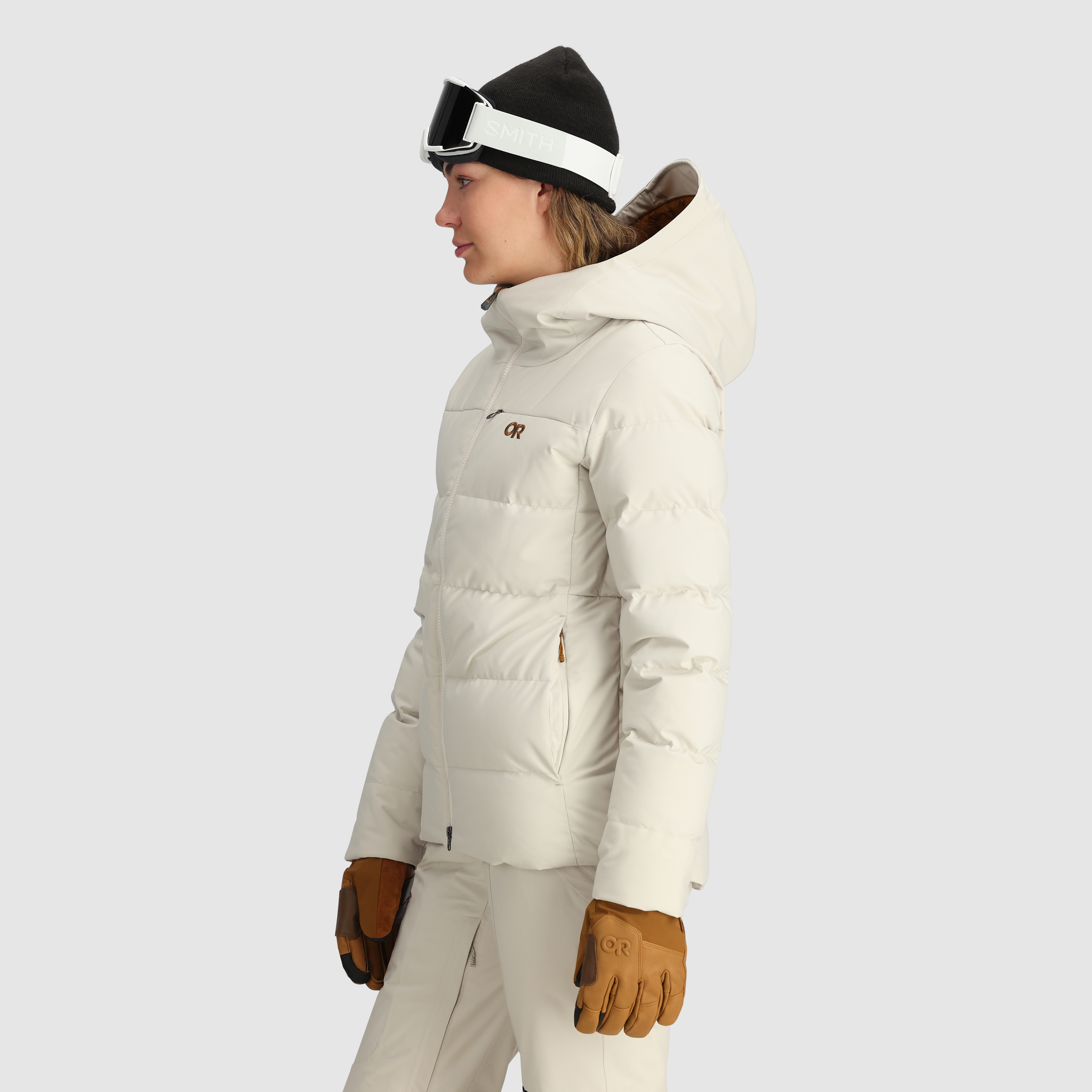 Women's Warm Snowcrew Down Jacket - Lightweight Winter Coat for Skiing, Hiking & Outdoor Activities