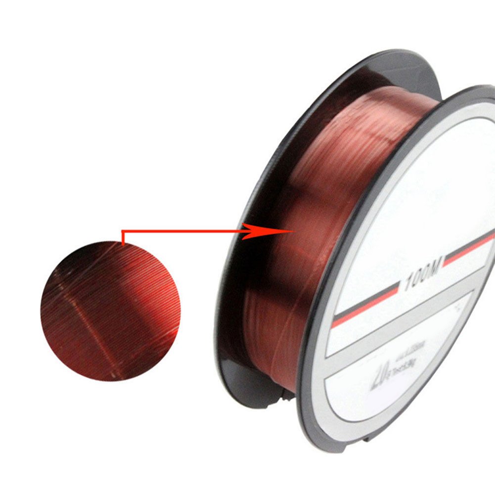 Premium Monofilament Fishing Line 100M - Strong & Abrasion Resistant Mono Wire for Sea Fishing - Ideal for Saltwater, Freshwater, Surf Casting and Boat Fishing Tackle