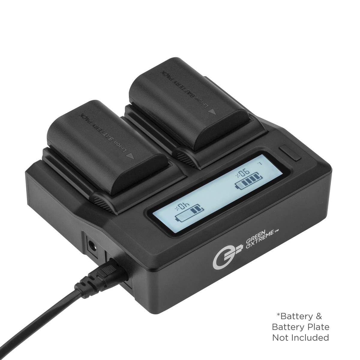 Dual Smart LCD Battery Charger for Canon LP-E17 & LP-E17N - Fast Charging with LCD Display - Perfect for Travel, Photography & Professional Use