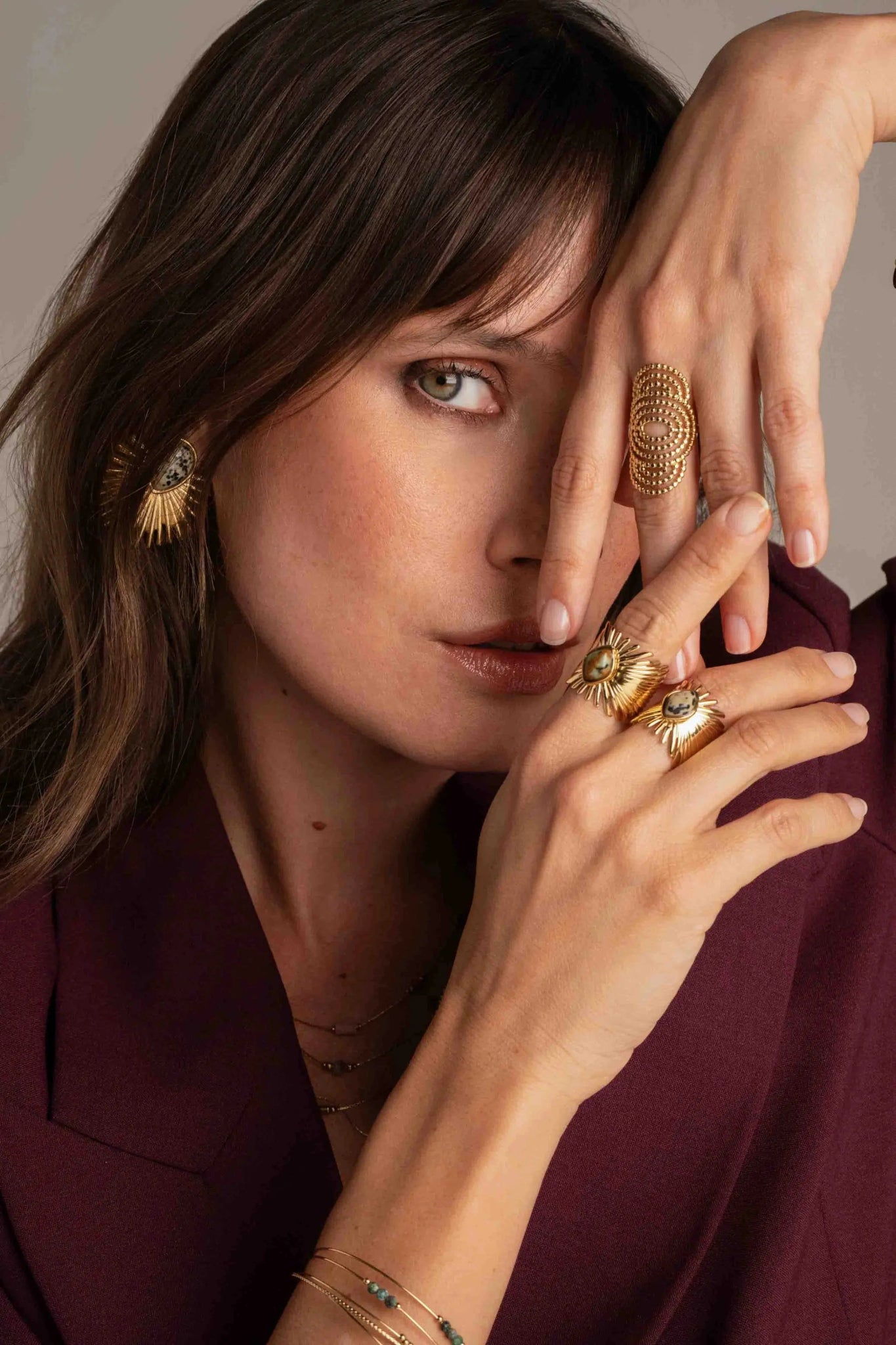 Wide Kali Ring - Elegant Boho Jewelry for Women | Perfect for Festivals, Parties & Everyday Wear