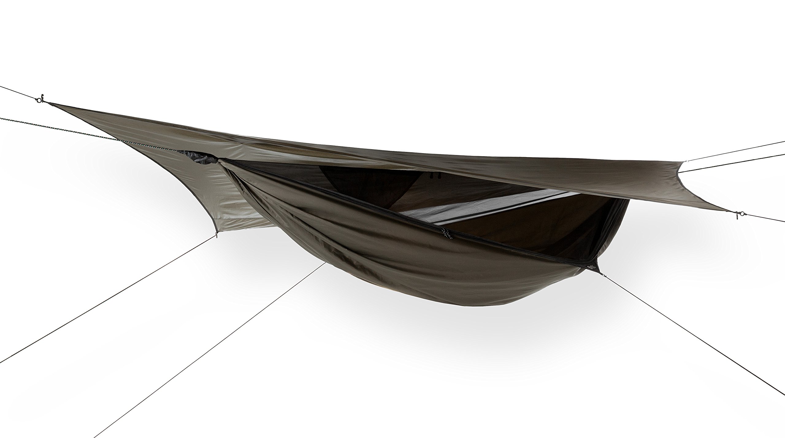 Hennessy Hammock Explorer Deluxe Zip XL - Lightweight Camping Hammock with Mosquito Net & Rainfly - Perfect for Backpacking, Hiking & Outdoor Adventures