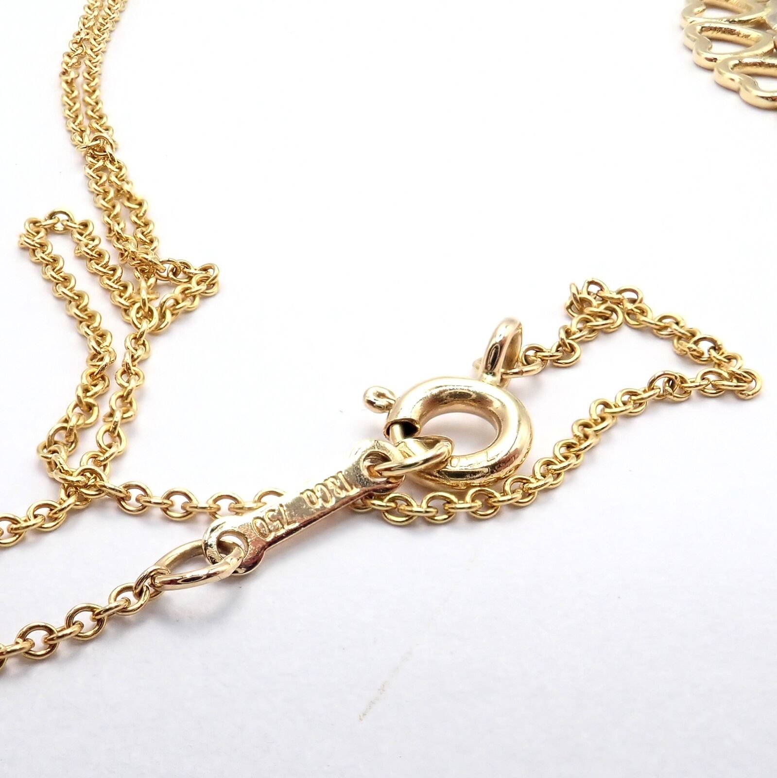Tiffany & Co Picasso 18k Tri-Color Gold Large Crown of Hearts Pendant Necklace for Women - Elegant Jewelry Gift for Anniversary, Valentine's Day & Special Occasions