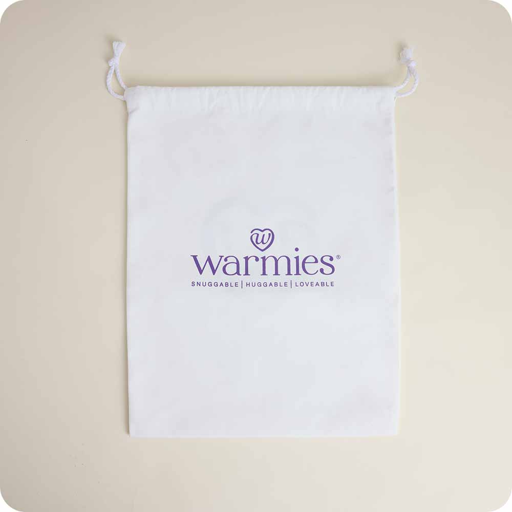 Warmies Microwaveable Plush Heating Pad Gift Bag - Cozy Warmth for Relaxation, Stress Relief & Comfort - Perfect for Cold Weather, Aches & Gifts