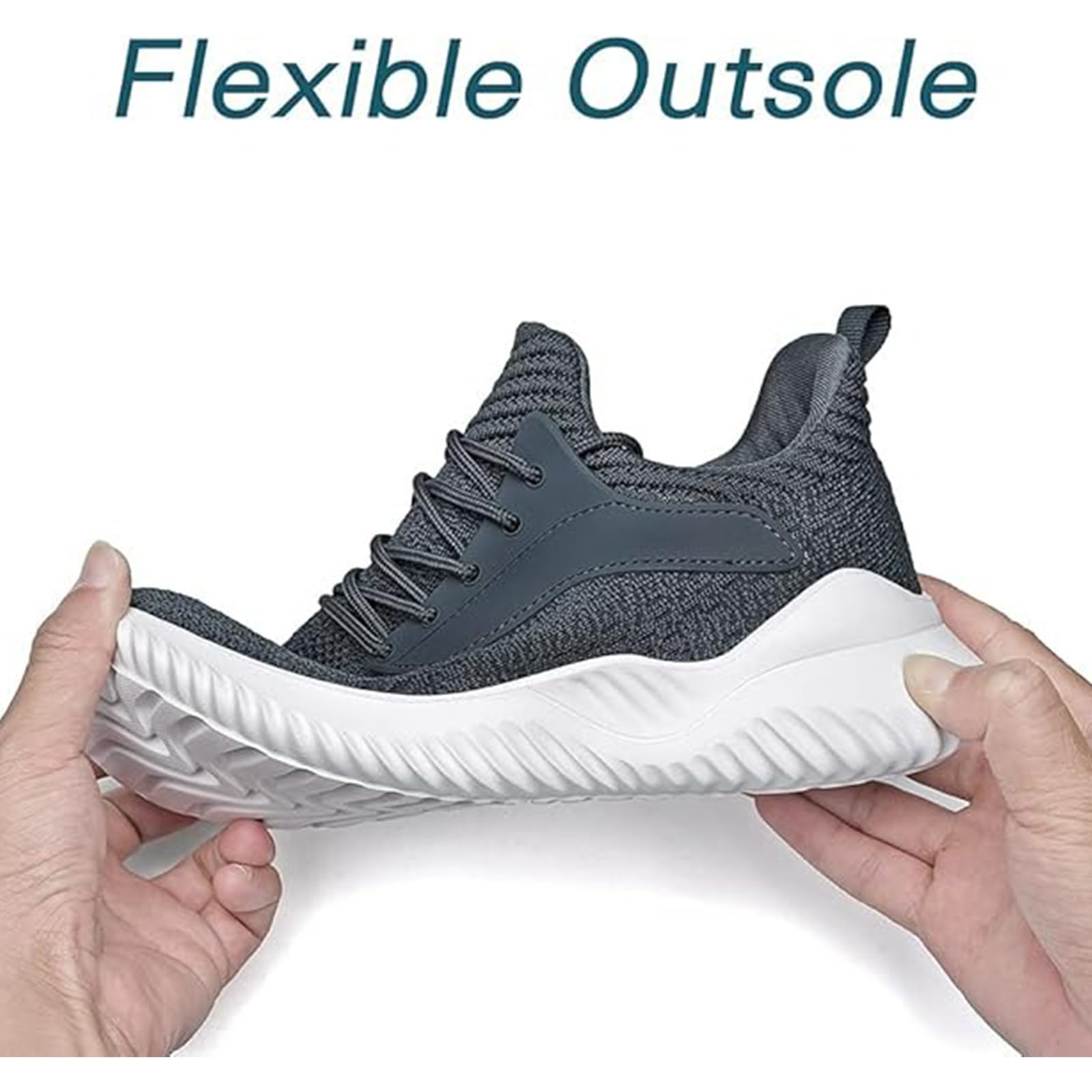 **Men's Slip-On Walking Sneakers with Memory Foam - Lightweight Breathable Running Shoes for Gym, Jogging, Tennis & Outdoor Workouts - Perfect for Casual Wear & Athletic Activities**