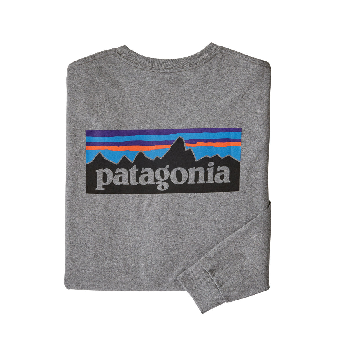 Men's Long Sleeve P6 Logo Responsibility T-Shirt - Comfortable Cotton Tee for Casual Wear & Everyday Outfits