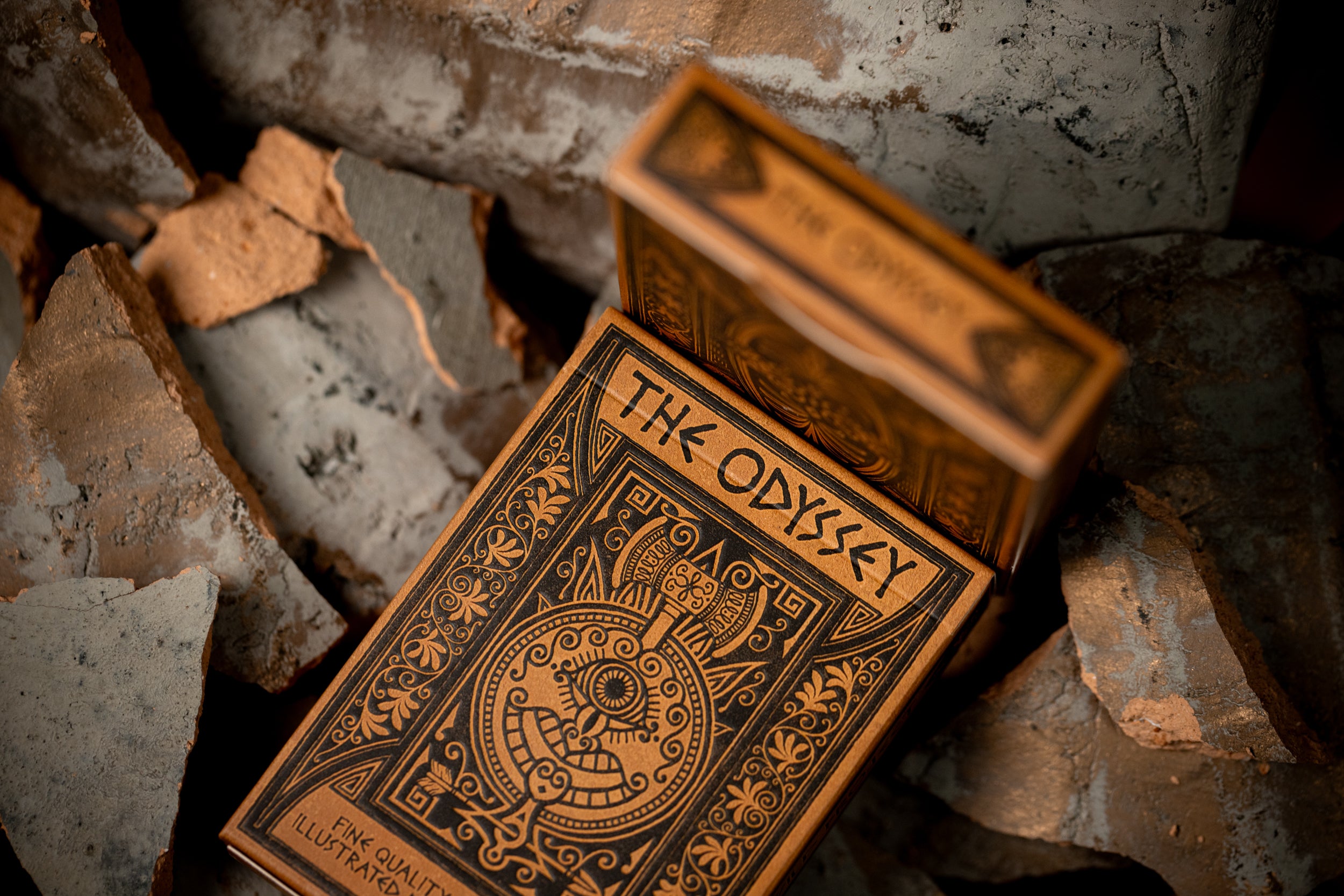 Premium Luxury Playing Cards - The Odyssey Standard Edition | Elegant Design for Poker, Magic Tricks & Collectibles | Perfect Gift for Card Game Enthusiasts