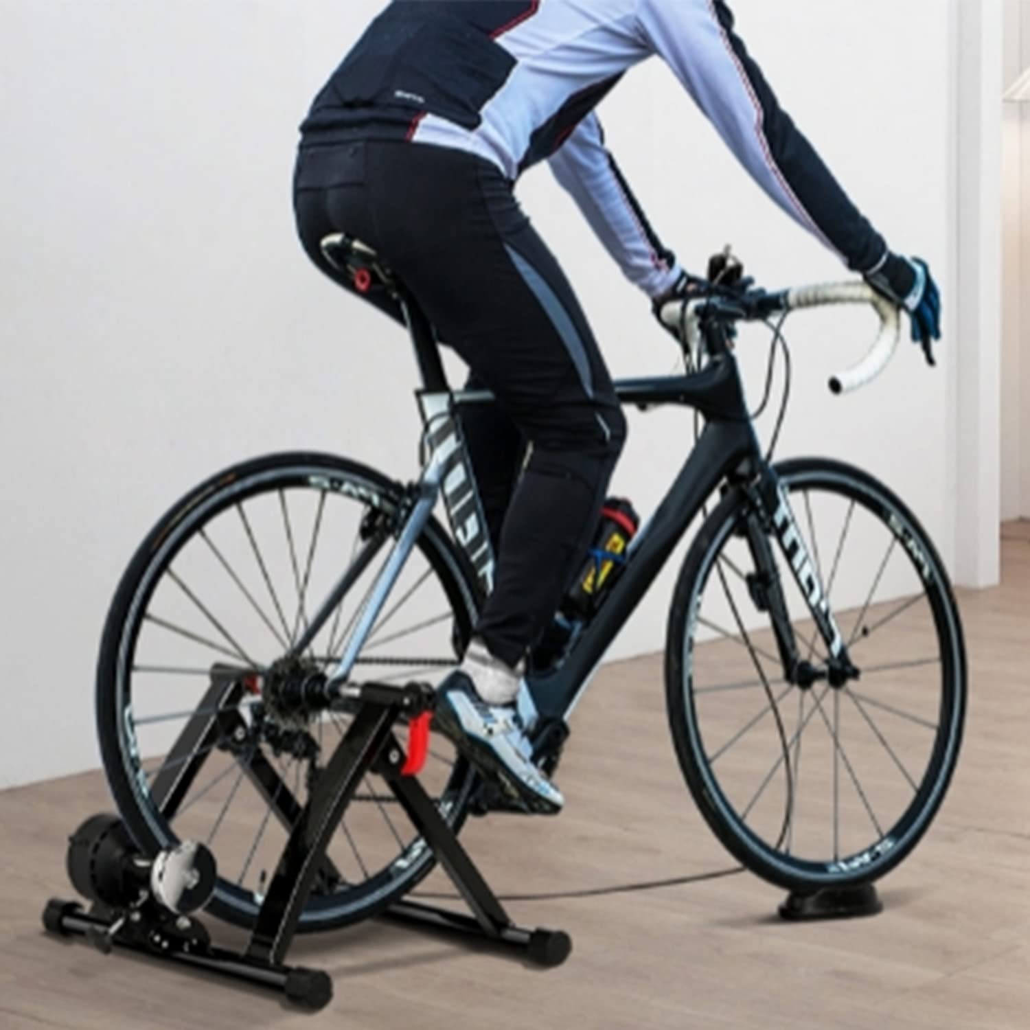 AlveyTech Bike Trainer Wheel Riser Block - Indoor Cycling Stand for Exercise & Training | Home Gym Accessories