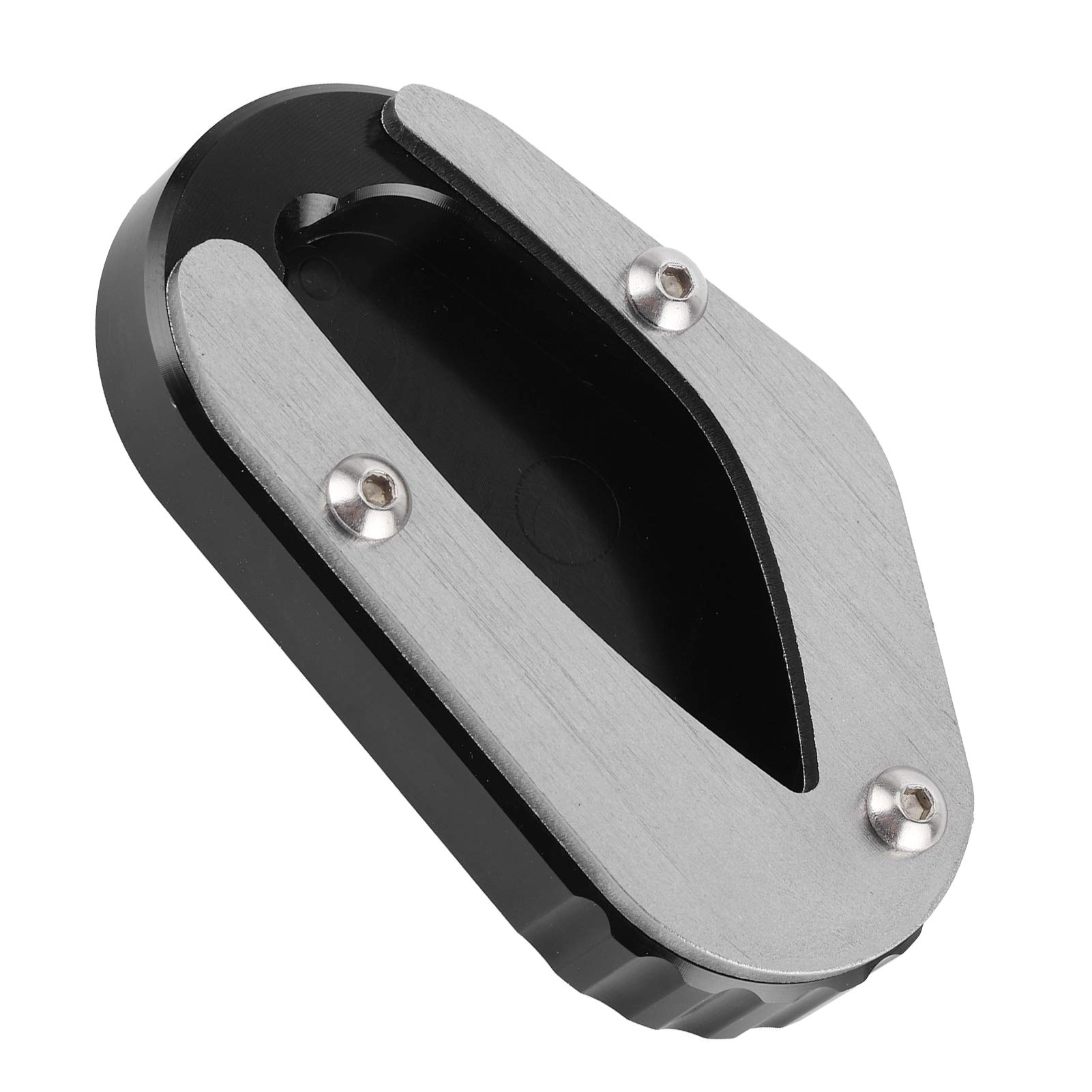 Motorcycle Kickstand Pad - Heavy Duty Side Stand Enlarger for Triumph T100 & T120 - Prevents Sinking on Soft Ground - Perfect for Parking on Grass, Sand or Gravel Roads