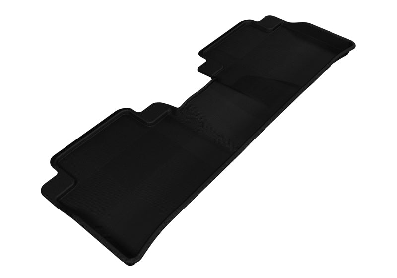 3D MAXpider Custom Fit Floor Mats for 2013-2018 Acura RDX - Kagu Series 2nd Row All-Weather Protection (Black) | Perfect for Road Trips & Family Adventures