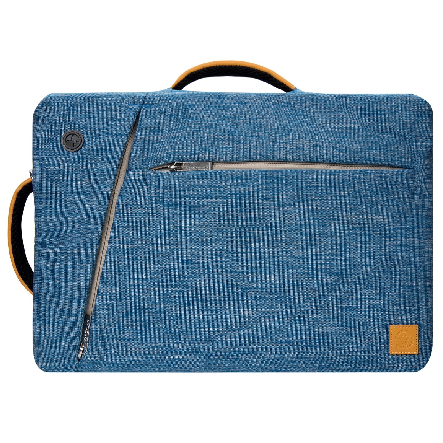 Vangoddy 13.3 Inch Laptop Messenger Bag - Lightweight Waterproof Briefcase Backpack for MSI, MacBook, Tablet | Perfect for Business, Travel & College (Blue)
