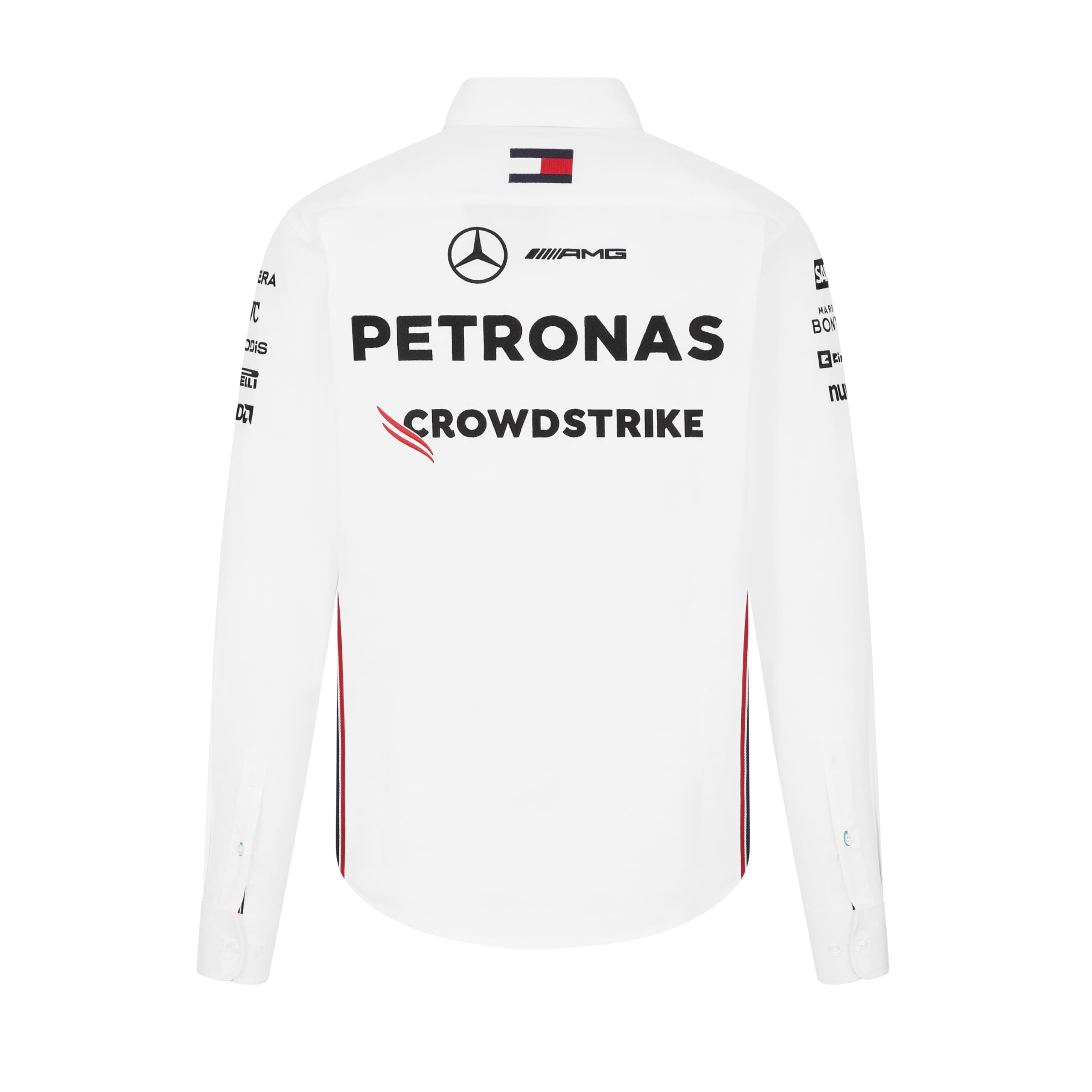 2024 Mercedes AMG Petronas F1 Team Men's Polo Shirt - Official Formula 1 Racing Apparel for Fans & Enthusiasts - Perfect for Race Day, Sports Events & Casual Wear