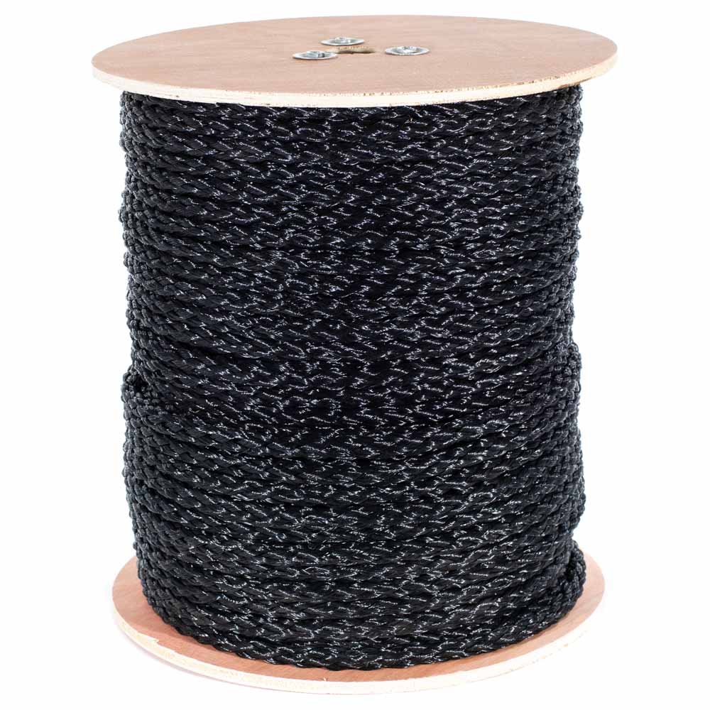 Golberg Hollow Braid Polypropylene Rope - Durable Barrier Rope for Golf Courses, Trail Marking & Outdoor Safety | Heavy-Duty Rope for Construction, Landscaping & Marine Use