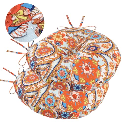 Orange Paisley