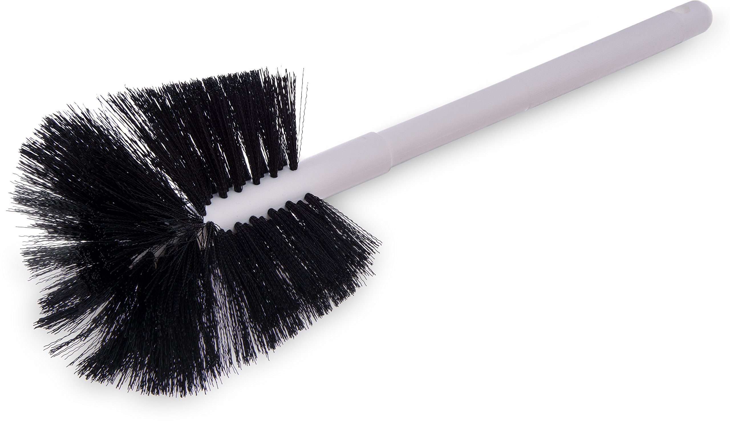 SPARTA 4002500 16-Inch Polyester Coffee & Decanter Brush with Soft Bristles - Commercial Cleaning Brush for Kitchens, Restaurants, Bars, Bathrooms - Black (6-Pack) - Perfect for Stubborn Stains on Coffee Pots, Wine Decanters & Glassware
