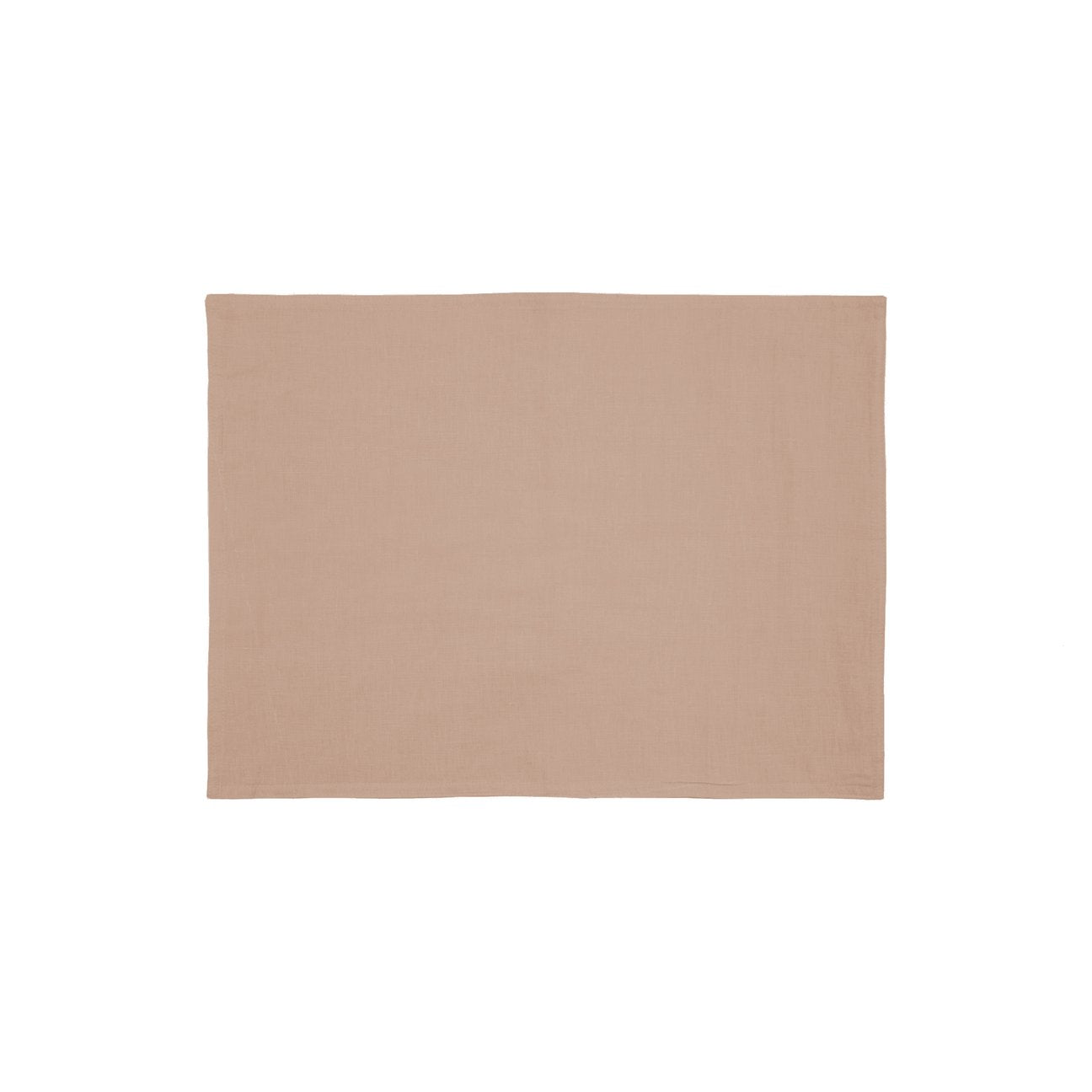 Premium French Linen Placemats Set of 4 - 33x45cm Elegant Table Mats for Dining - Bambury Washable Natural Tableware for Formal Dinner, Wedding, Holiday Decor