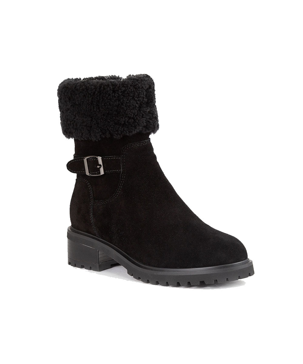 Women's Verona Zip UGG Boots - Genuine Sheepskin Winter Boots with Side Zipper | Cozy & Warm for Cold Weather, Snow, and Indoor Comfort