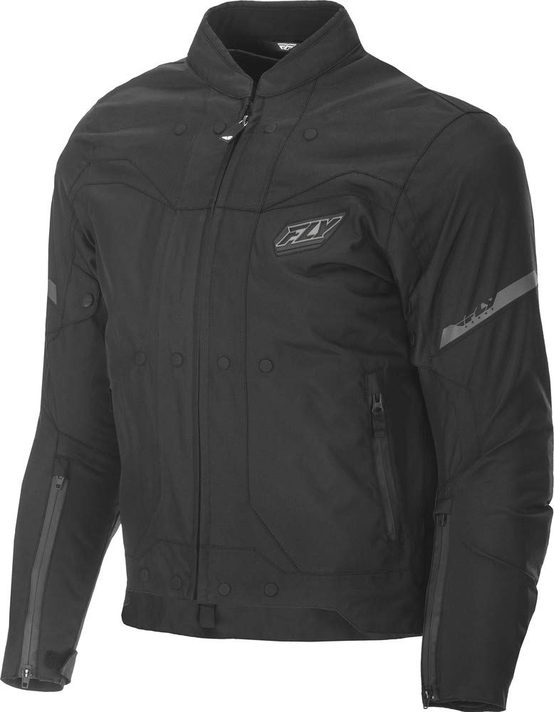 Fly Racing Butane Jacket - Lightweight Motorcycle Windbreaker for Men & Women (Black, Small) - Perfect for Street Biking, Commuting & Outdoor Adventures