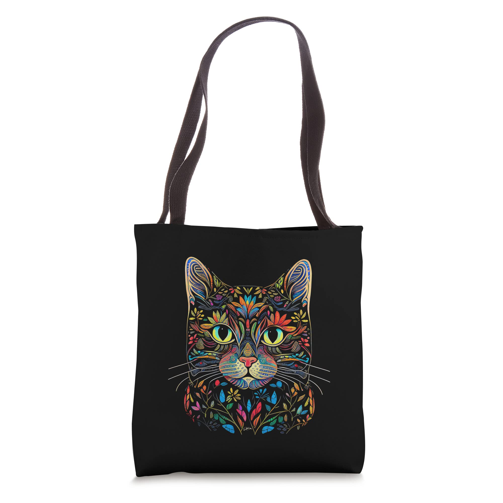 JCombs: Stylish & Durable Cat Print Tote Bag for Women - Perfect for Grocery Shopping, Beach Trips & Everyday Use