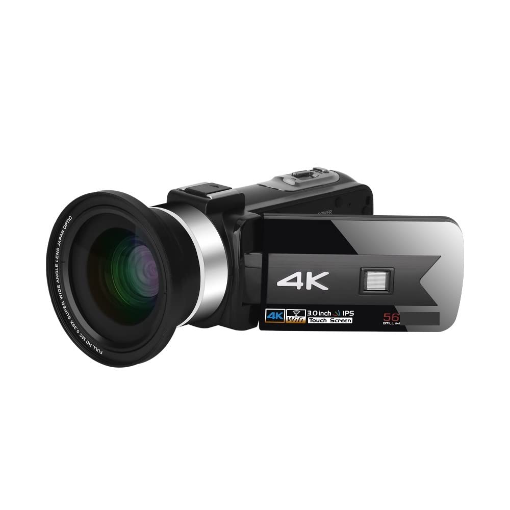 **AUBEST 4K Ultra HD Digital Video Camera Camcorder with Night Vision & 32GB SD Card - Perfect for Live Streaming, Vlogging, YouTube Videos & Webcam Use**