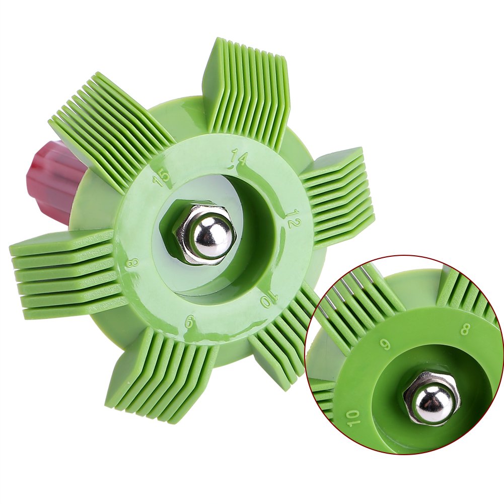 TOPCINCN Car AC Radiator Condenser Fin Comb Straightener Tool - Repair & Maintain Air Conditioning System for Smooth Cooling Performance | Perfect for DIY Auto Mechanics & Professional Technicians