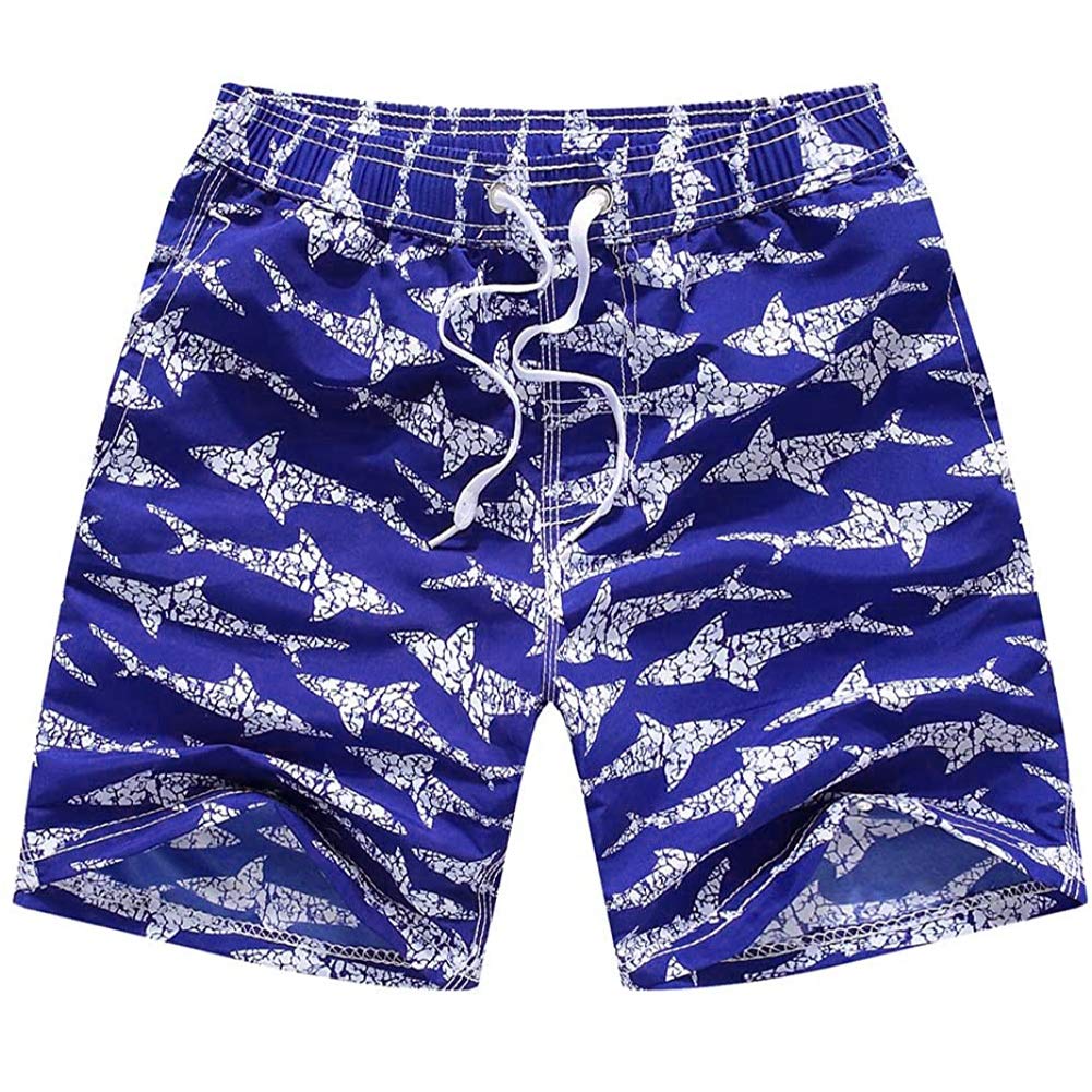 EULLA Boys Swim Trunks Quick Dry UPF 50+ Swim Shorts for Kids - Beach, Pool & Water Sports | Comfortable Boys Swimwear with Mesh Lining