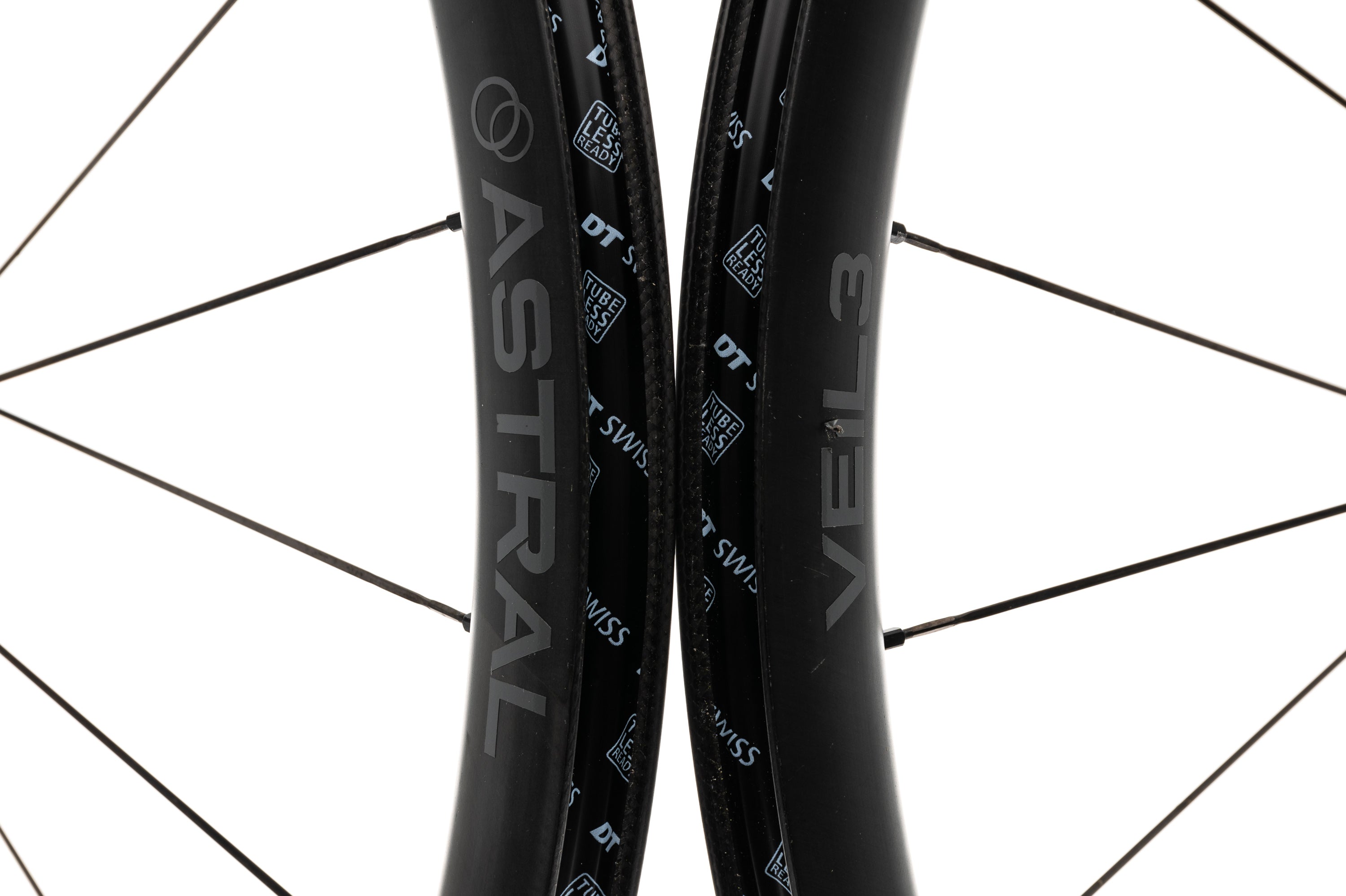 Astral Veil3 Carbon Tubeless 700c Wheelset - Lightweight Road Bike Wheels for Racing & Performance Cycling | Perfect for Road Racing, Triathlons & Endurance Rides