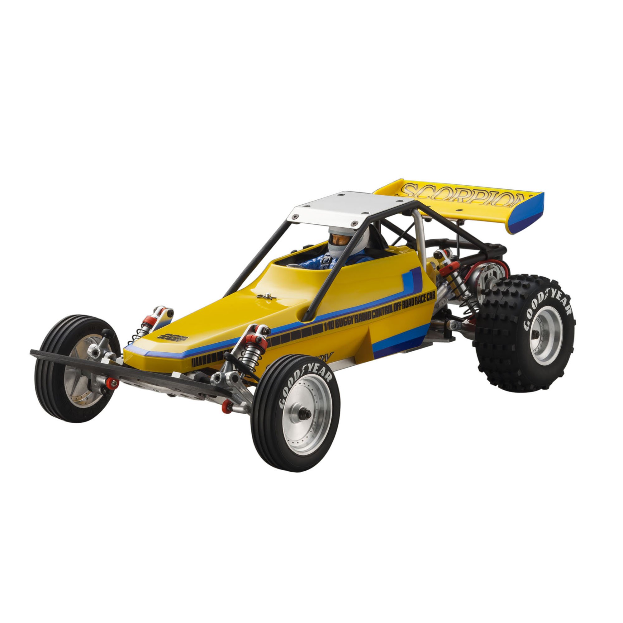 Kyosho Scorpion 2014 1/10 Scale 4WD RC Car Kit - Off-Road Racing & Hobby Grade Remote Control Vehicle for Adults & Kids