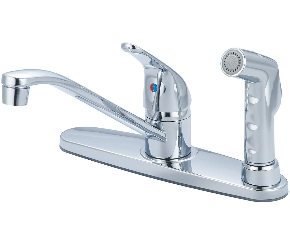 ELITE Single Handle Kitchen Faucet - Modern Pull Down Sprayer with High Arc Spout, Brushed Nickel Finish - Perfect for Cooking, Washing Dishes & Filling Pots in Your Home Kitchen