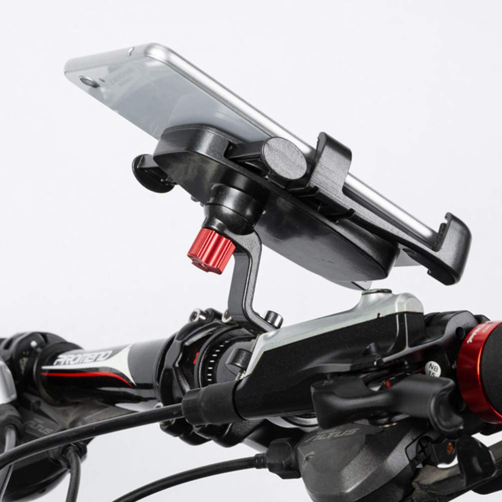 BESPORTBLE Bike Phone Holder - Aluminum Alloy Handlebar Mount for GPS Navigation & Cycling