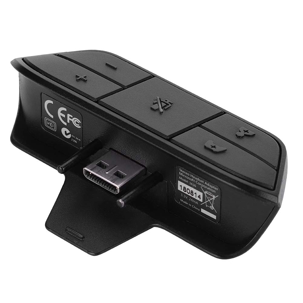 Topiky Xbox One Headset Adapter - Stereo Game Chat Audio Adapter for Xbox One Controller | Compatible with Gaming Headsets & Perfect for Online Multiplayer Sessions