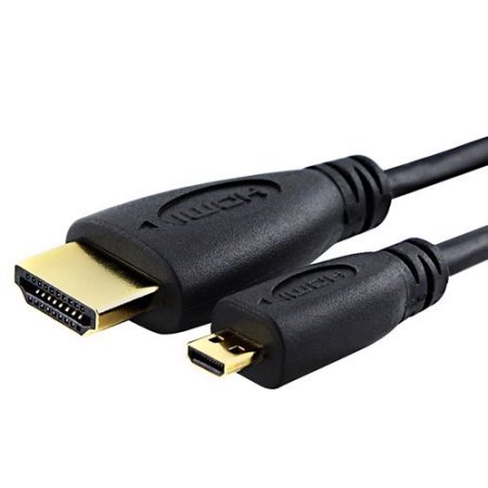 Synergy 5ft Micro HDMI to HDMI Cable (Type D to Type A) - Compatible with Fujifilm X-S10 Digital Camera - High Speed 4K Video & Audio Transmission - Perfect for DSLR Cameras, Gaming Consoles & Home Theater Setups