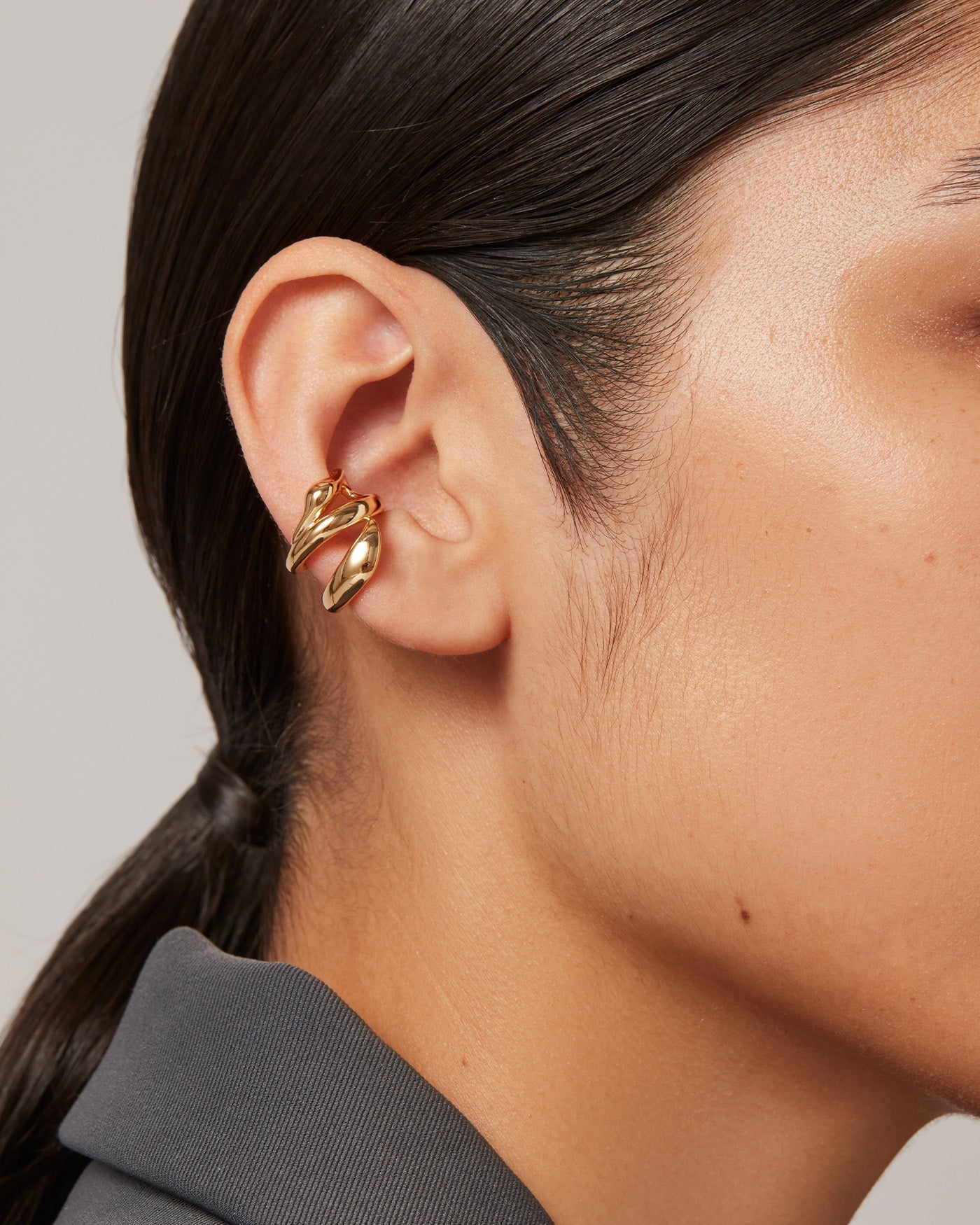 Colette Ear Cuff - Elegant Non-Piercing Ear Jewelry for Women | Perfect for Parties, Weddings & Everyday Wear