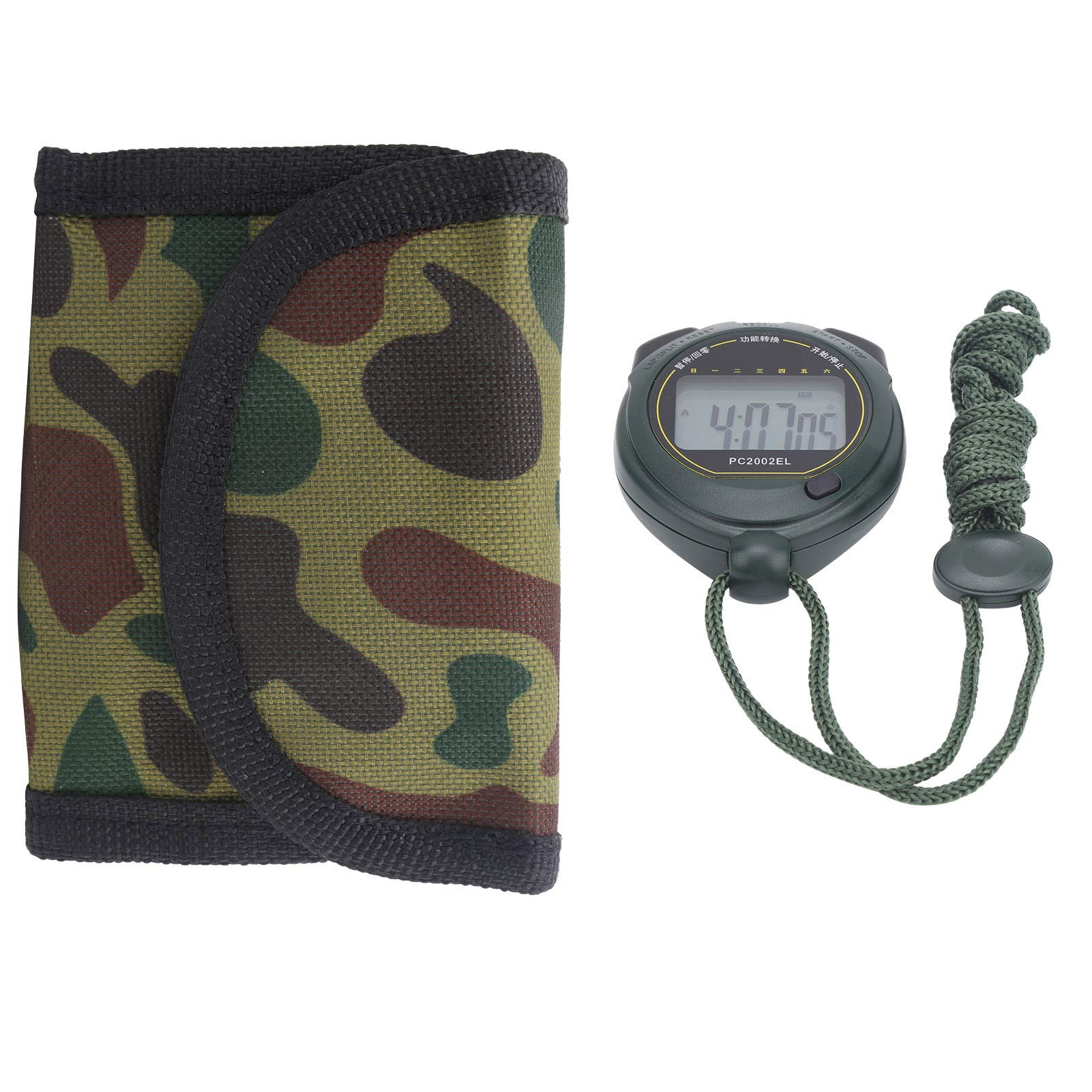 Vbestlife Multifunction Stopwatch with Luminous Display - 2 Track Sports Timer for Fitness, Outdoor Activities, Referees, Chess & Leisure Sports | Perfect for Running, Swimming, Workouts & Game Timing