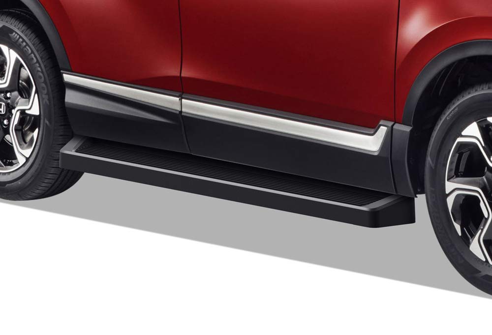 APS iBoard 3rd Gen Black Aluminum Running Boards Side Steps for Honda Pilot (2016-2022) - Durable Off-Road Vehicle Accessories for Enhanced Truck & SUV Style & Protection