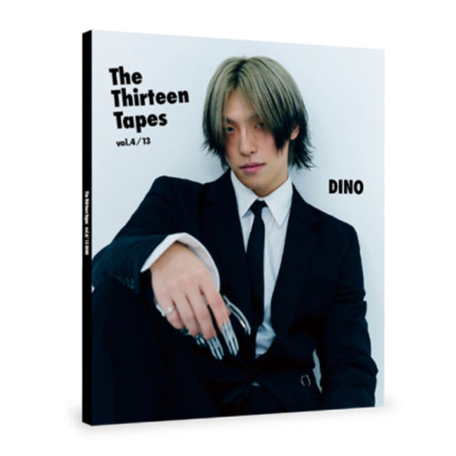 SEVENTEEN PHOTOBOOK [THE THIRTEEN TAPES (TTT) VOL. 4/13] DINO - K-Pop Collectible Photo Album for Fans, Perfect for Display and Gift Giving