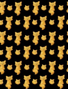 Fox Chicken Nugget Black