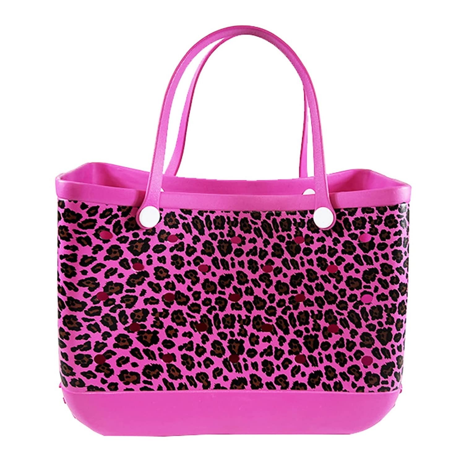 **Waterproof Oversized EVA Beach Bag - Sandproof, Washable & Portable Tote for Travel, Sports, Shopping - Perfect for Beach Trips, Gym, and Outdoor Markets**
