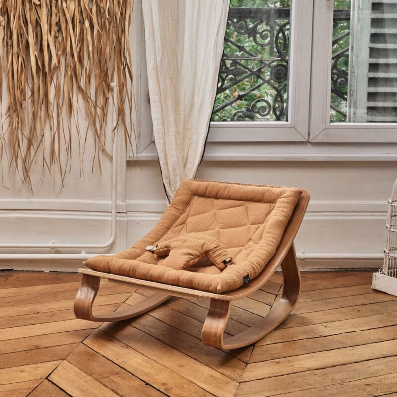 Charlie Crane Levo Baby Rocker - Adjustable Infant Rocking Chair for Newborns & Toddlers | Safe & Comfortable Nursery Seating for Soothing & Playtime