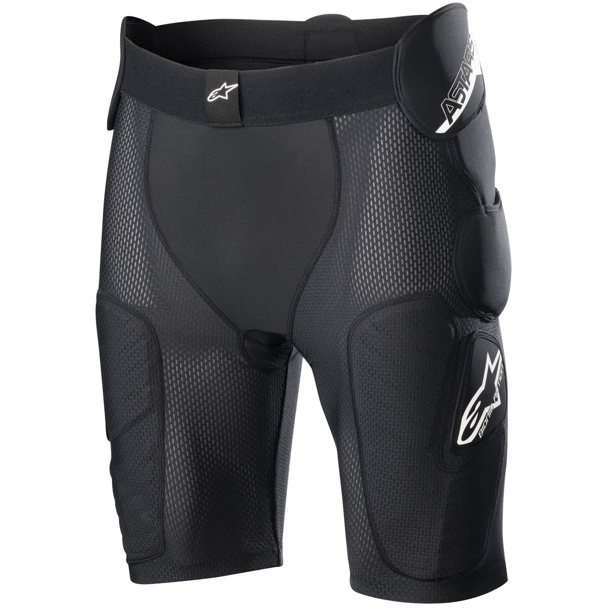 Alpinestars Bionic Action Protection Shorts - Black, Size XL (6507823-10-XL) | Motocross, BMX & Mountain Bike Riding Gear for Impact Protection & Comfort