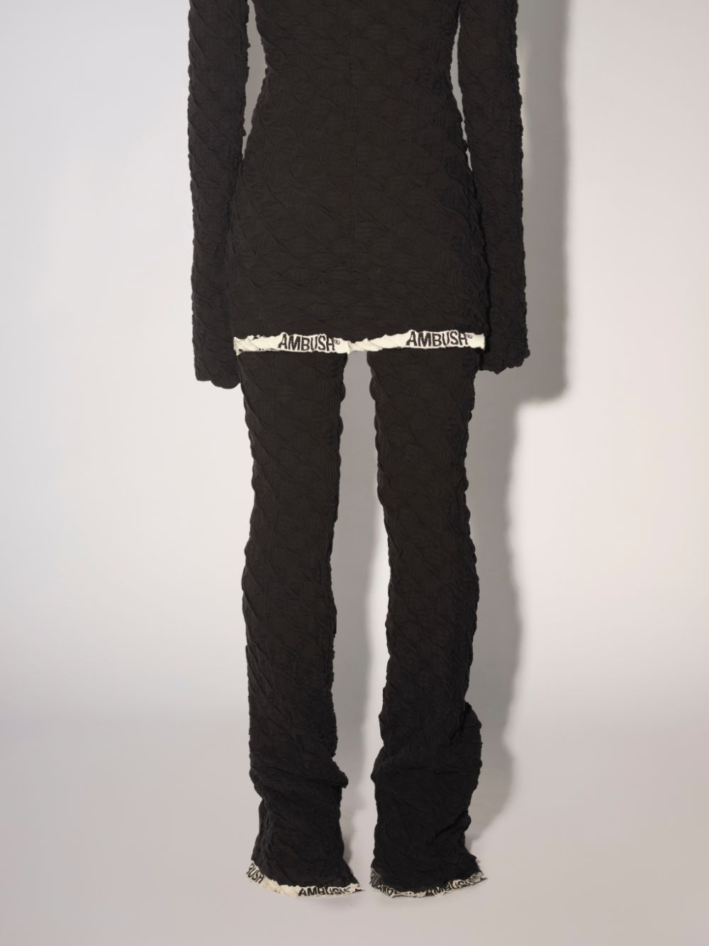 Ambush Black Trousers for Men & Women - Stylish Streetwear Pants for Casual Wear, Night Out & Urban Fashion