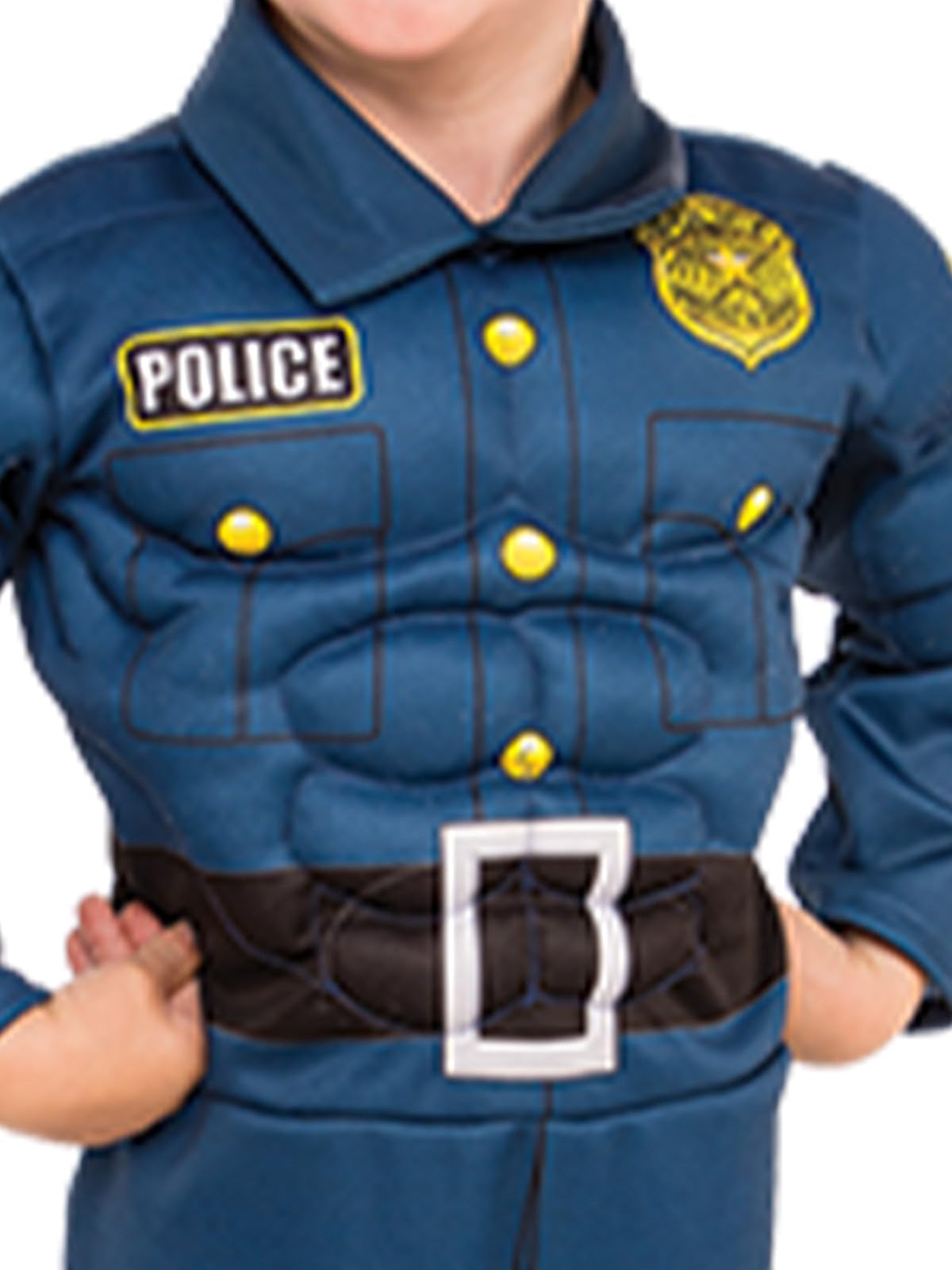Kids Police Officer Costume Set - Realistic Cop Uniform for Boys & Girls - Perfect for Halloween, Dress-Up, and Role Play
