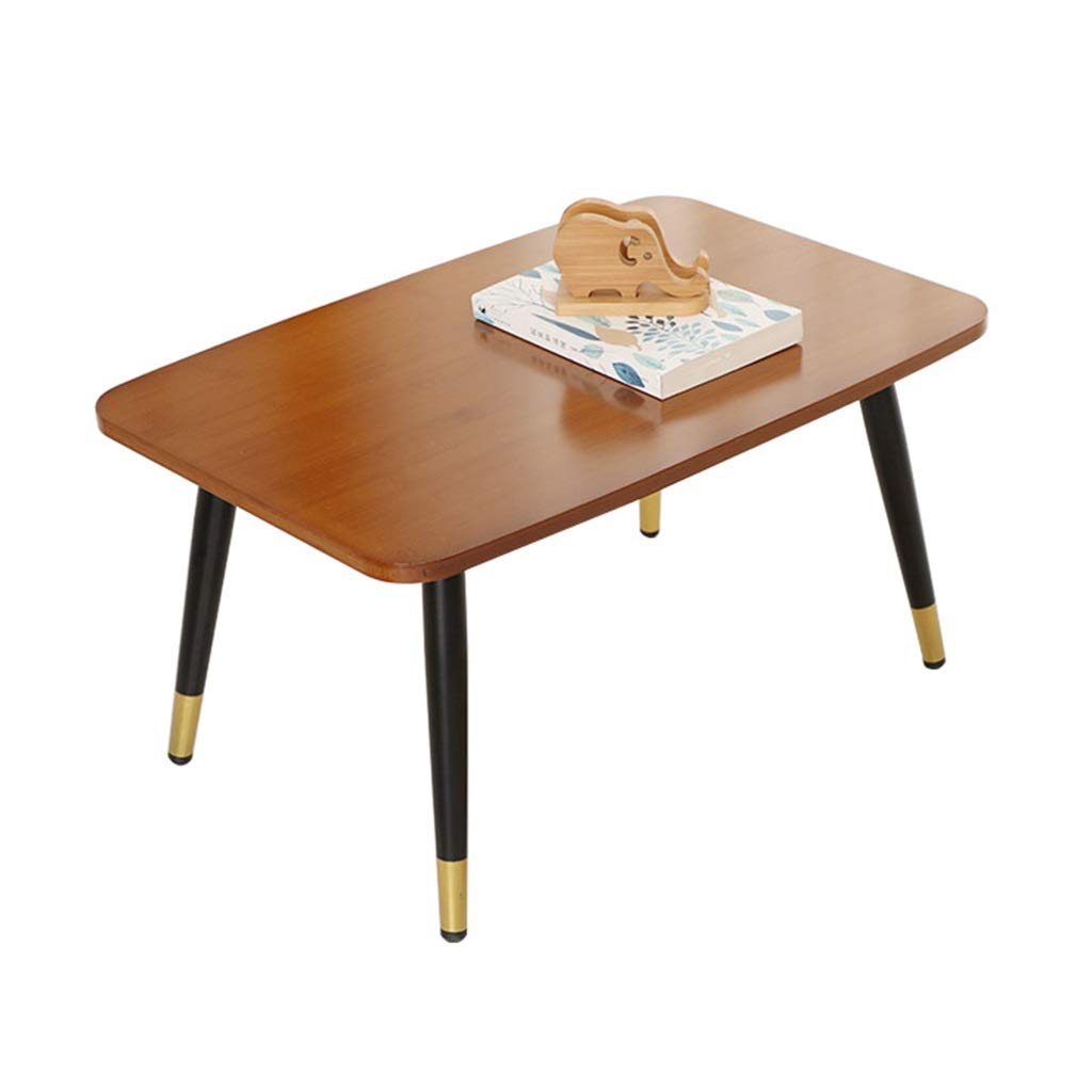 Shenzuyang Japanese Low Dining Table - 60x40x26.5cm Brown Floor Table for Sitting, Eating & Relaxing - Perfect for Tatami Rooms, Small Apartments & Meditation Spaces