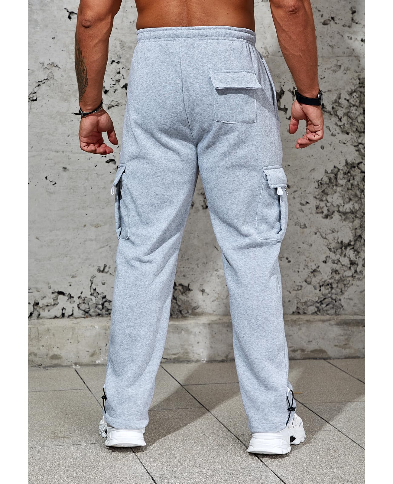 **Men's Cargo Pants - Casual Work Hiking Sweatpants, Baggy Jogger Trousers for Sports & Outdoor Activities with Multi-Pockets - Perfect for Work, Travel & Adventure**