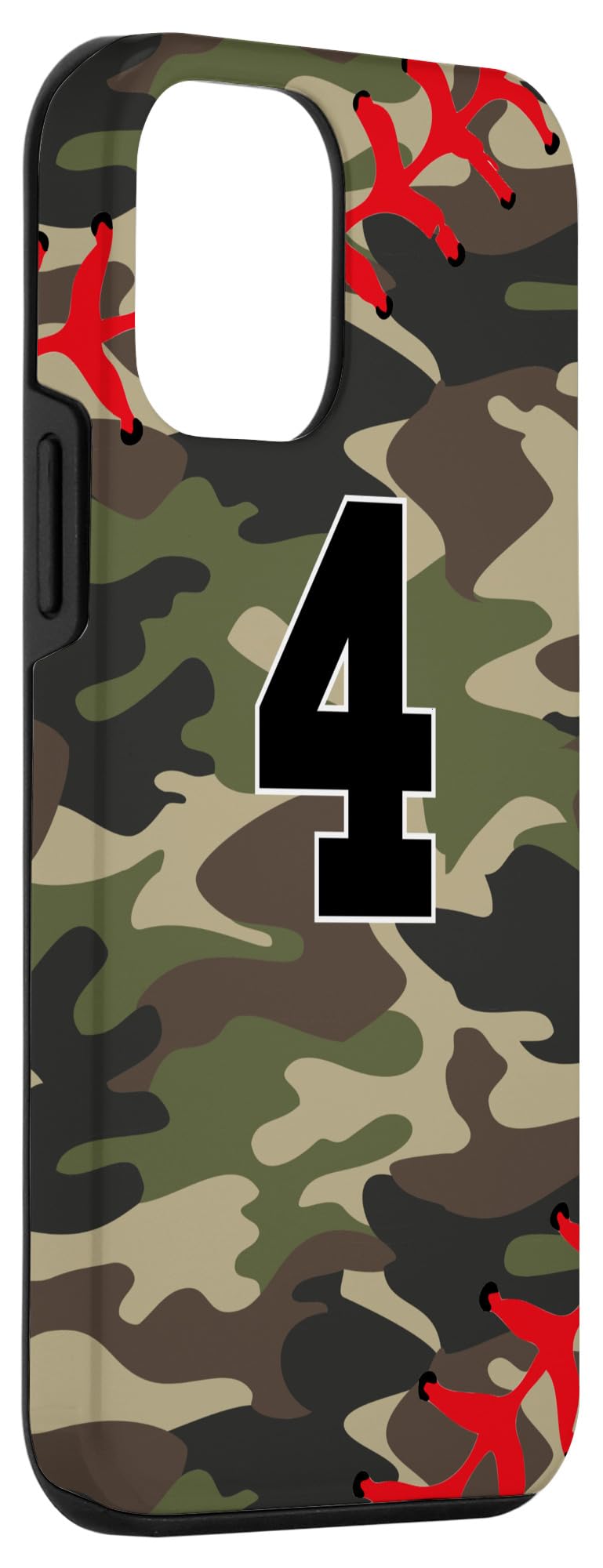 iPhone 12 Mini Camouflage Baseball Jersey Design Case - Perfect for Softball Games & Sports Fans