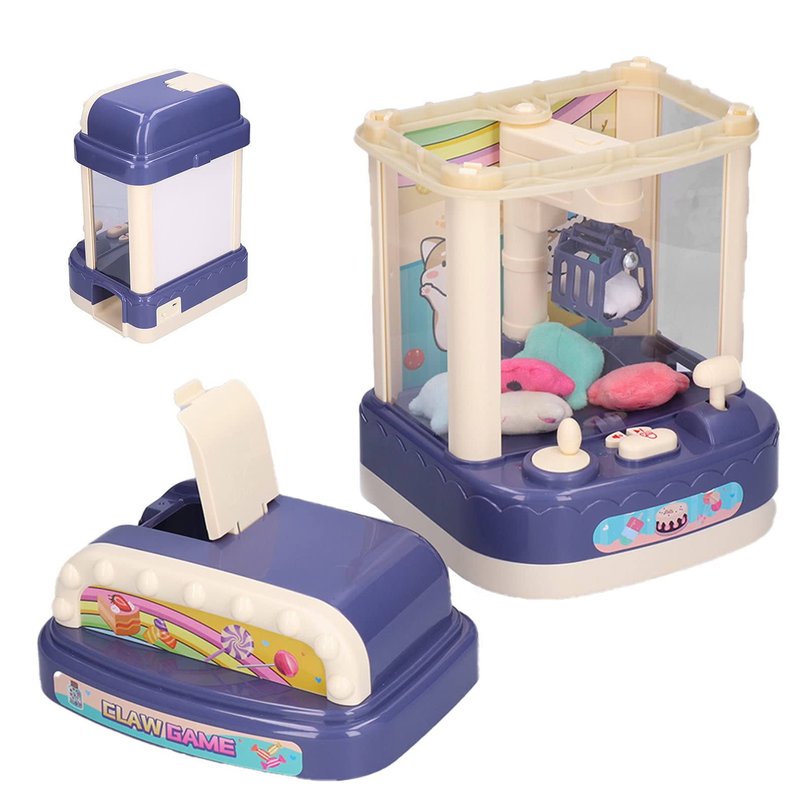 DPOFIRS Electronic Claw Machine - Prize Dispenser Arcade Game for Kids, Birthday Parties & Carnival Events (Leaning Tower of Pisa Design) - Perfect for Home Entertainment, Arcades & Family Gatherings