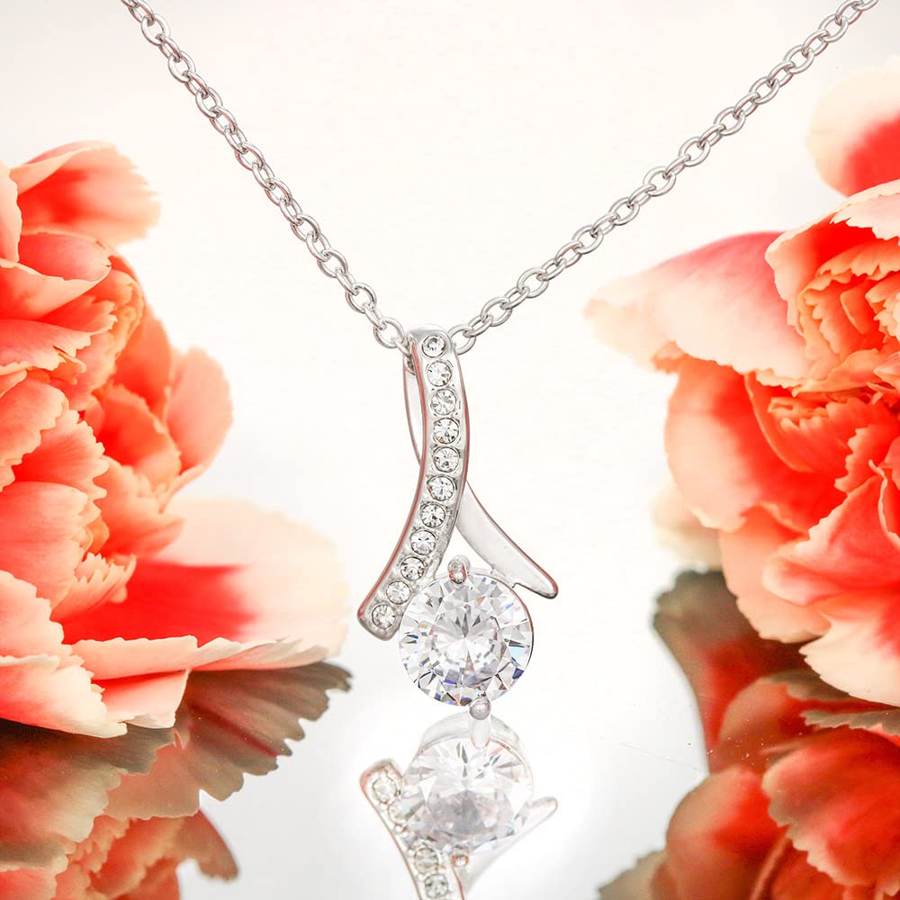 Soulmate Necklace for Her - Romantic Jewelry Gift for Girlfriend, Wife, or Loved One - Birthday, Anniversary, Valentine's Day Present with Message Card & Gift Box - Perfect for Date Nights, Proposals, and Special Occasions